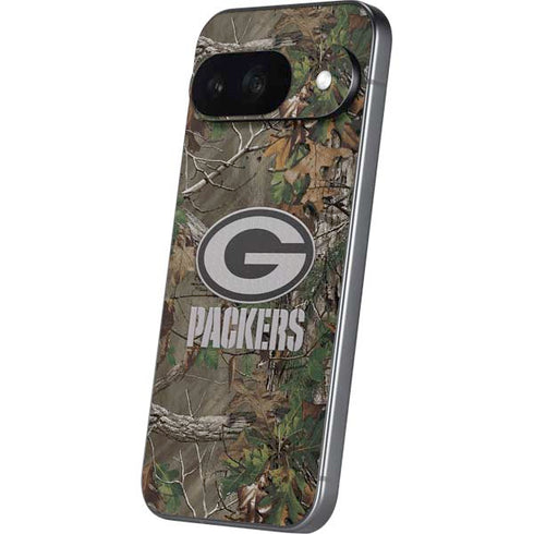 NFL Green Bay Packers Realtree Xtra Green Camo Google Pixel 9 Skin